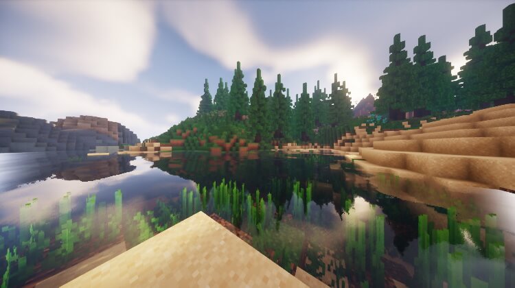 Chocapic13 Shaders 1 17 1 8 Shader Pack For Minecraft