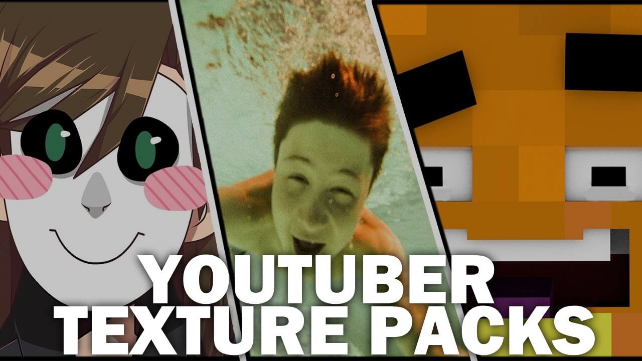 YouTuber Texture Packs mit Download für Minecraft