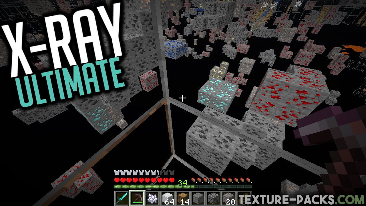 minecraft windows 10 xray texture pack download