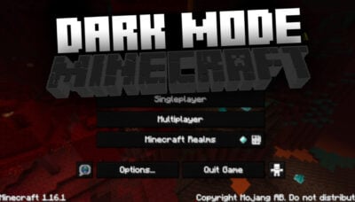 Minecraft Dark Mode