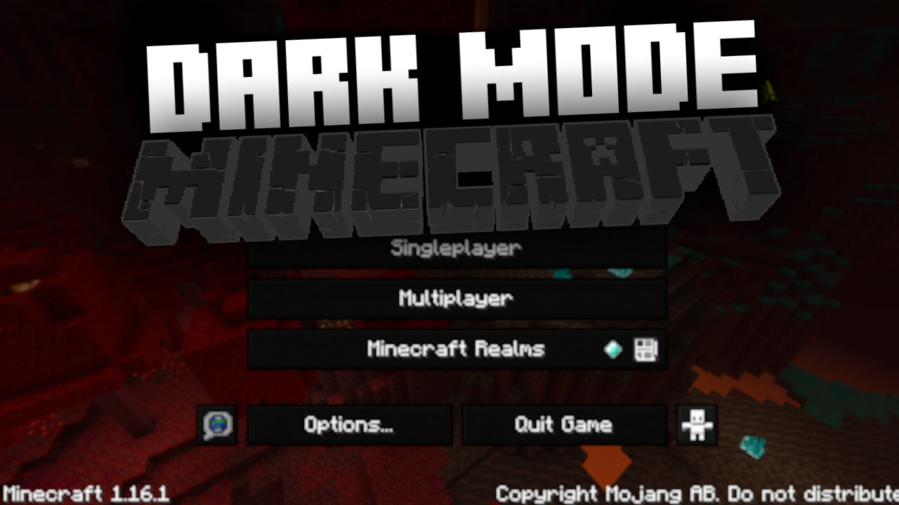 Texture Pack - (Update 1.2 Released!) Dark Mode End x16 (1.8.9)