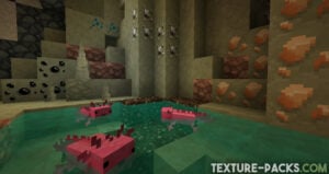 Minecraft cave with jolicraft texture pack