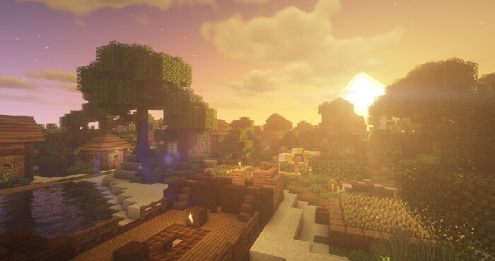 I made these photos of my Minecraft world with the new 1.18 update. Shaders  and 1.18 were made for each other. More photos in Google drive. All in 4k :  r/Minecraft