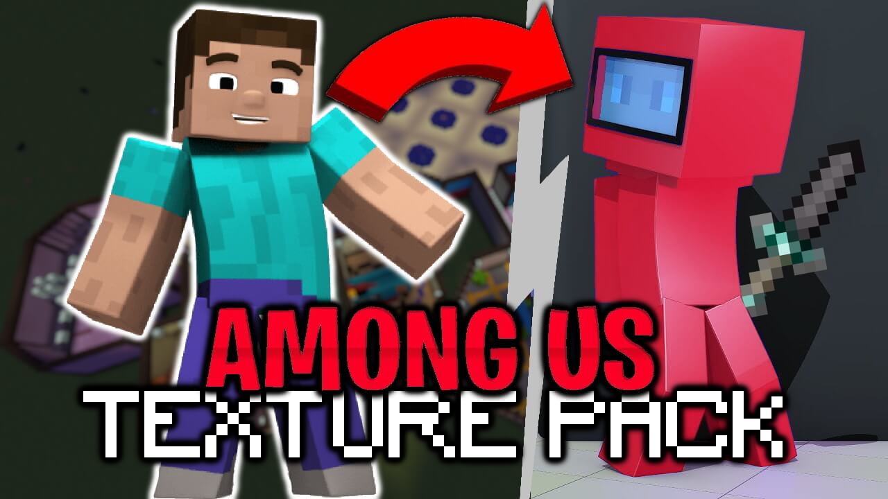Among Us Texture Pack for Minecraft - Download