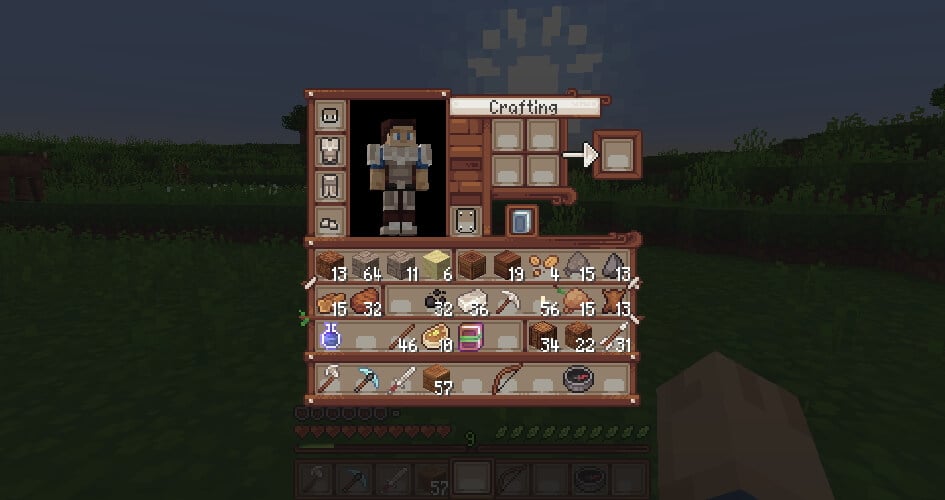 Quadral Texture Pack Inventory