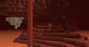 Minecraft nether with new textures by Ignaf