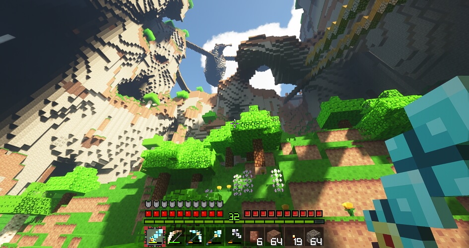 Download Texture Pack Classic Artstyle Updated for Minecraft Bedrock Edition 1.16 for Android