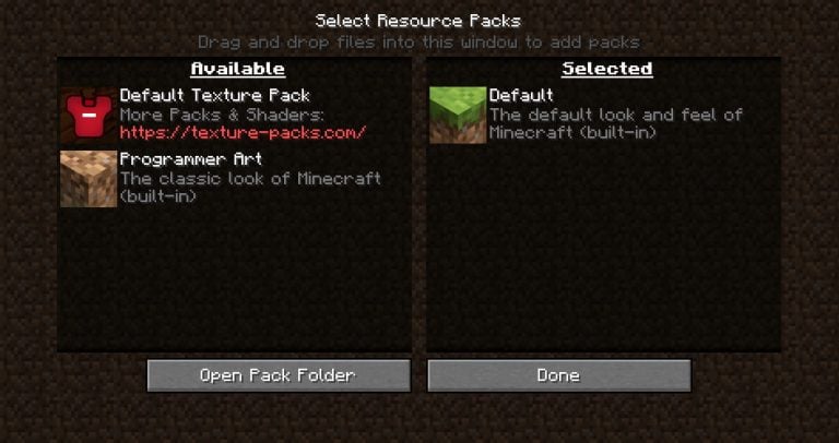 Default Texture Pack (Template) 1.20, 1.20.6 → 1.19.4 - Download