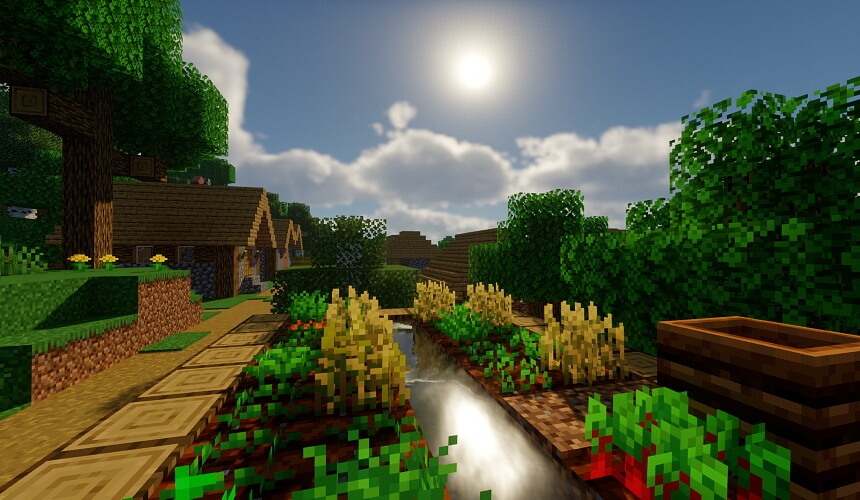 Chocapic13 Shaders 1 17 1 1 16 5 1 8 Shader Pack For Minecraft