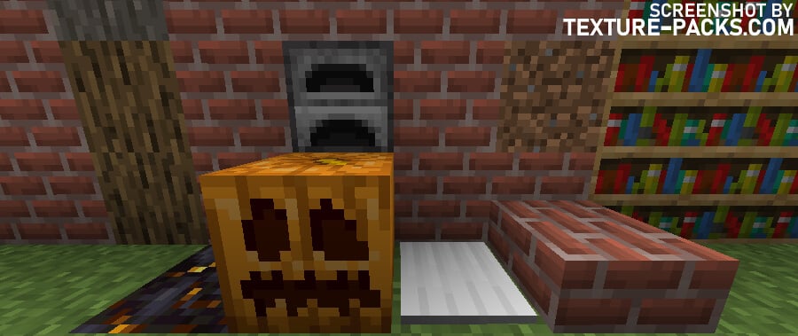 Faithful PBR texture pack compared to Minecraft vanilla (before)