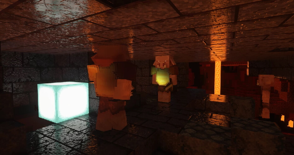 Bedrock Raytracing! Defined PBR shaders working with Minecraft