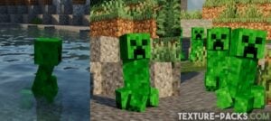 Improved Creeper with realistic legs
