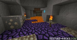 SapixCraft textures in cave