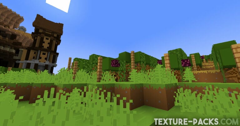 Bare Bones Texture Pack 1.17.1 / 1.16.5 → 1.8 • Texture