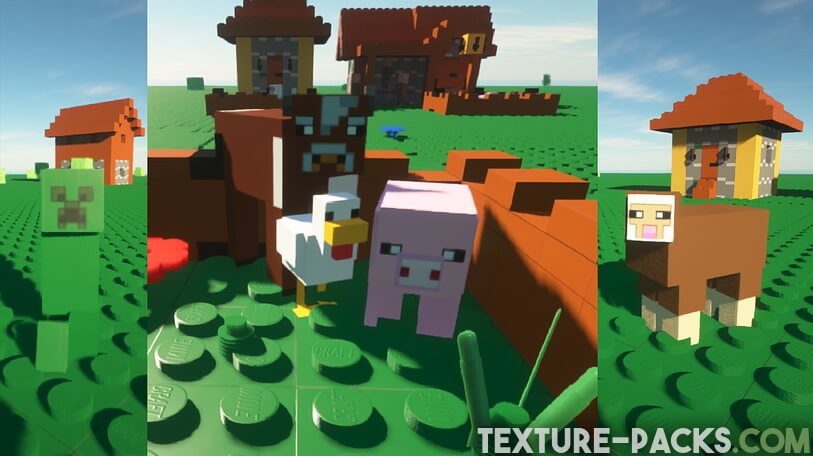 MineBricks Texture Pack Free Download