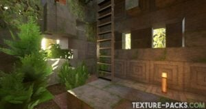 Minecraft environment with Realism Mats
