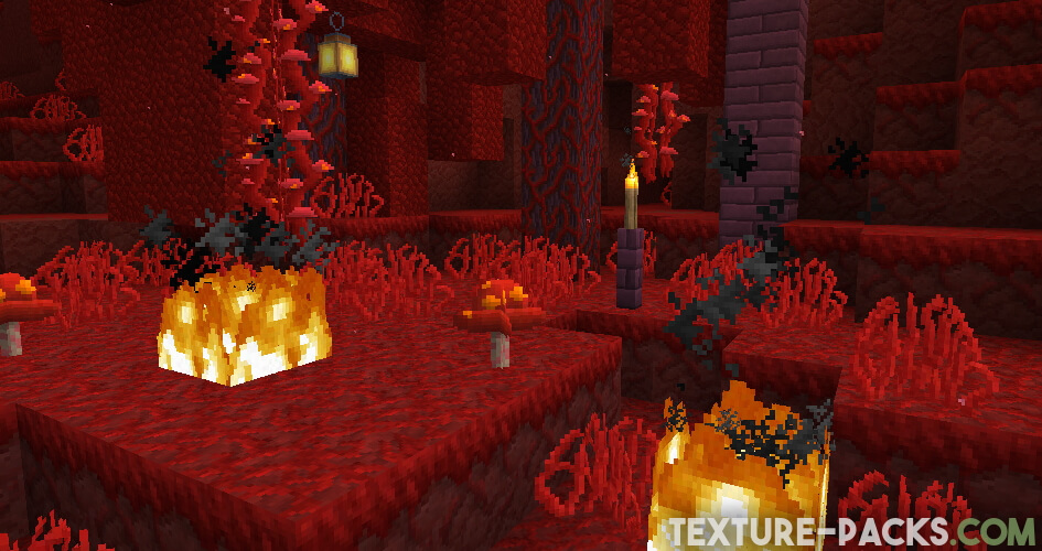 Nether Screenshot with the creatorpack