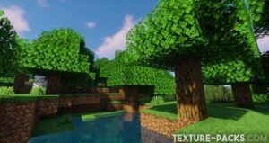 Minecraft environment with Sildurs Vibrant