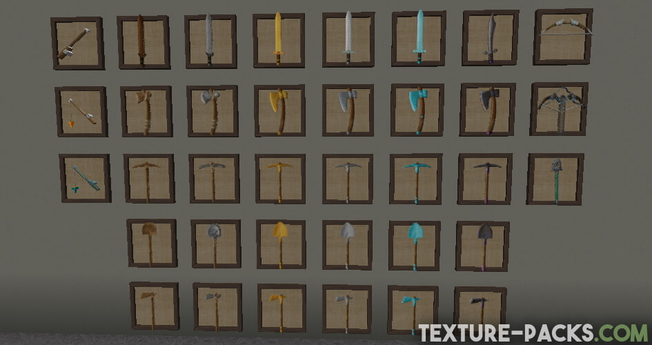 Texture Pack 128x128 for Minecraft