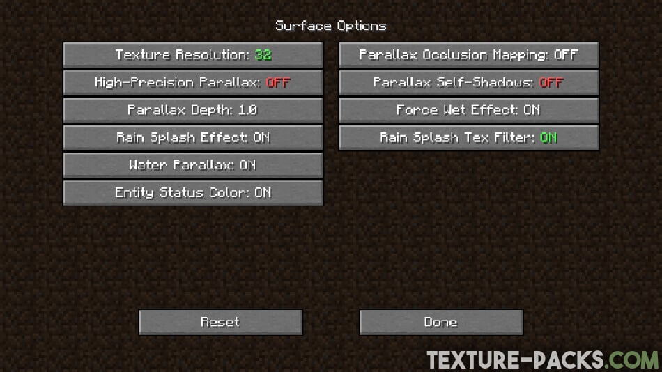 Best SEUS Renewed shaders settings for Luna HD