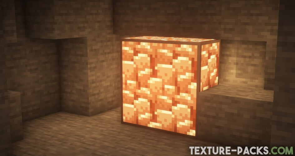 Visible Ores Texture Pack for Minecraft Screenshot