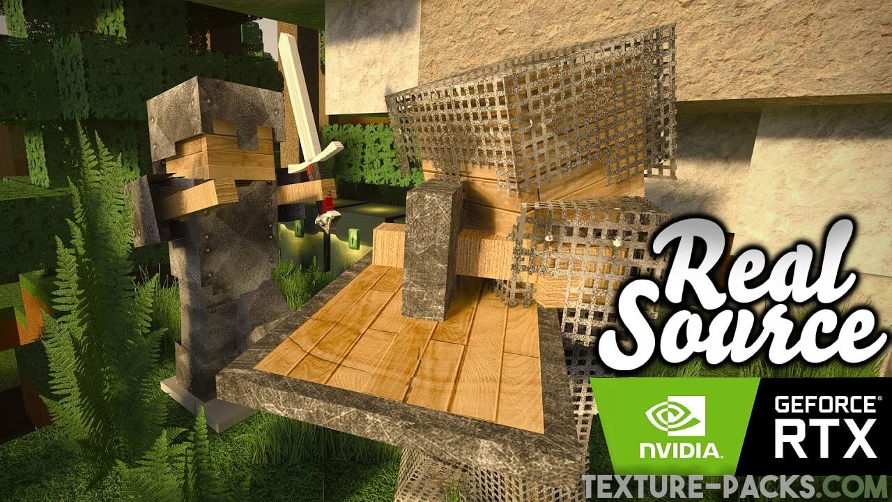 spor Kloster reservoir RealSource RTX Texture Pack Download for Minecraft
