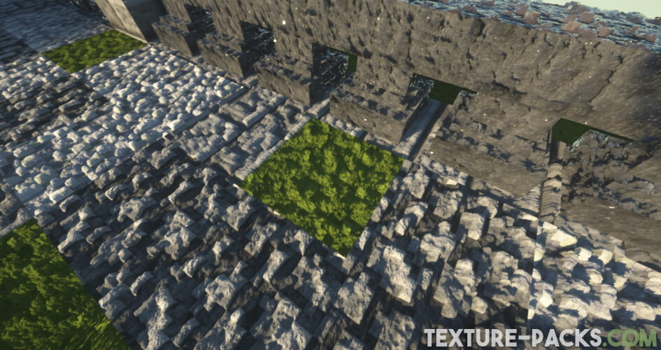 Realistico texture pack screenshot in Minecraft