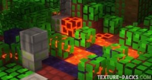 Smoube texture pack screenshot in Minecraft