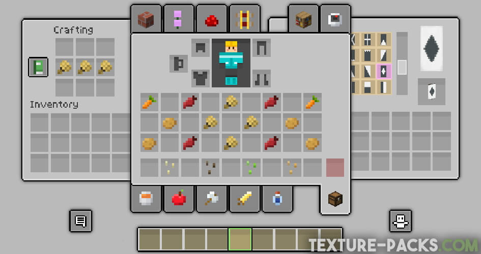 Smoube texture pack inventory screenshot