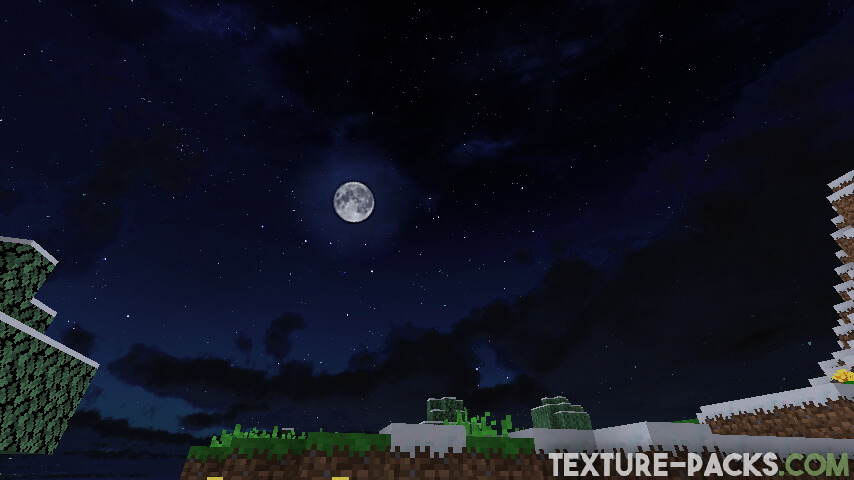 TommyInnit texture pack custom sky screenshot
