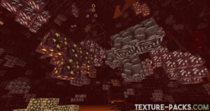 Better X-Ray Texture Pack Screenshot in Nether