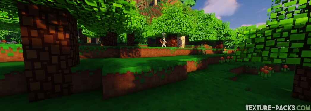 Minecraft 1.19 resource packs screenshot with 1.19 shaders