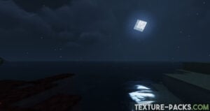 MakeUp shaders night sky screenshot