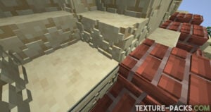 Minecraft 3D blocks screenshot