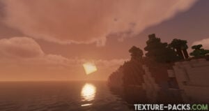 Realistic sunset with MakeUp Ultra Fast shaders