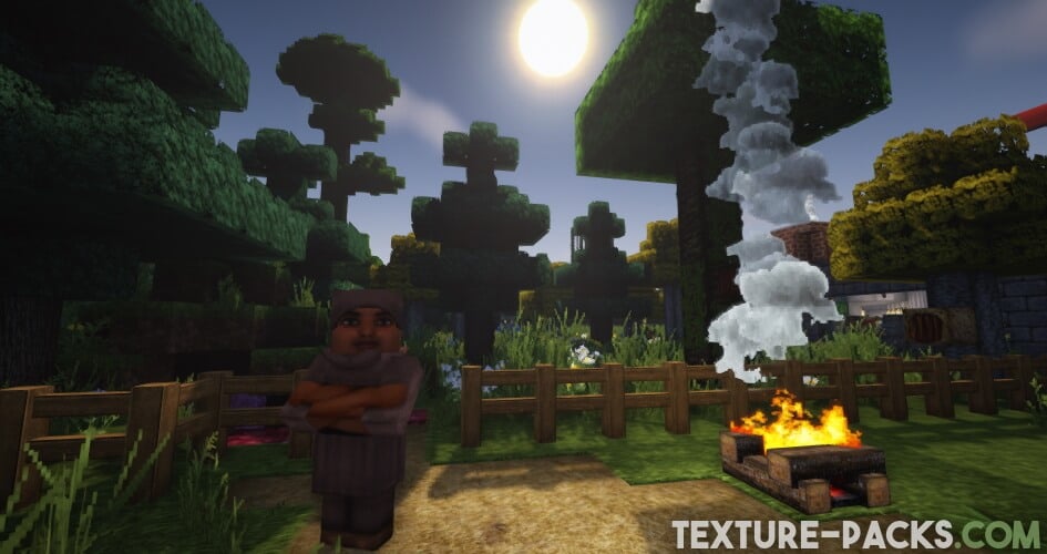 Realistic texture pack with 64x64 resolution