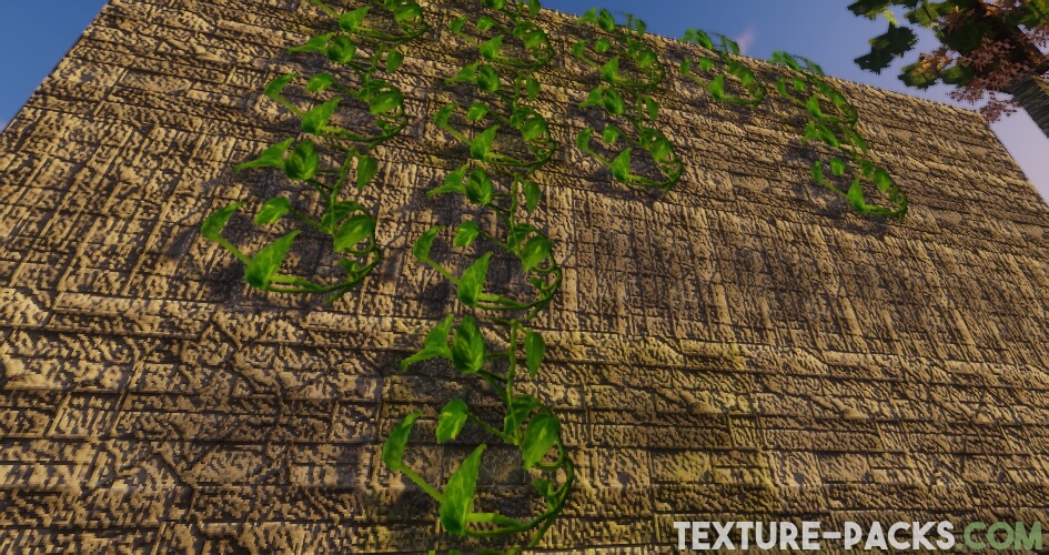 Minecraft bumpmapping textures screenshot
