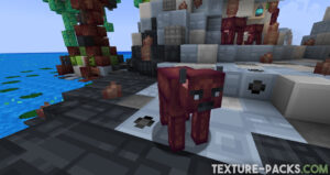 Simplistic Minecraft cow with 8x8 resolution