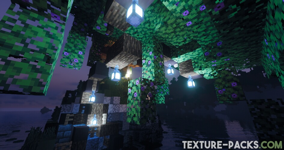 Volumetric lighting in Minecraft