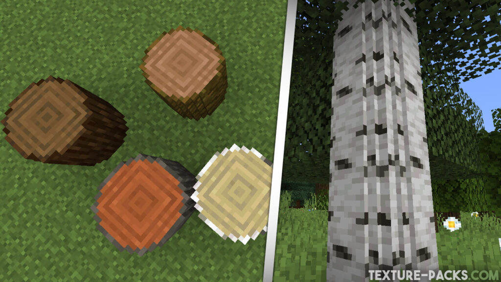 Round Trees texture pack