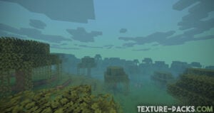 Better Minecraft fog with Tea shaders