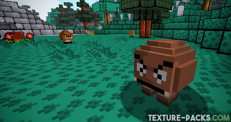 Super Mario Bros.  for 1.20 and 1.12.2 Minecraft Texture Pack