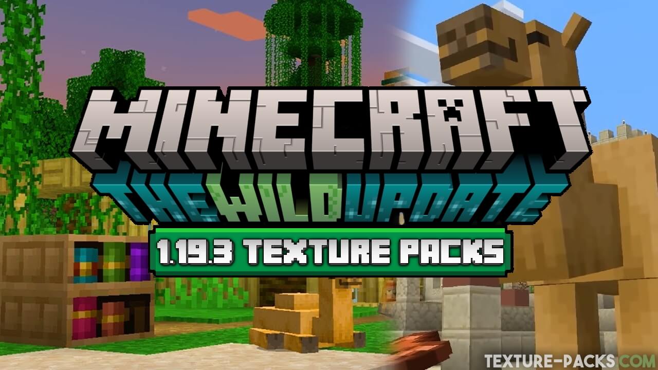 TOP 25 TEXTURE PACKS para MINECRAFT 1.19 - 1.19.4 (JAVA, BEDROCK y  PE)😱PAQUETE DE TEXTURAS 1.19.73 