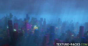 Minecraft underwater screenshot with Complementary Reimagined