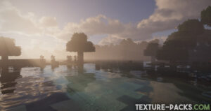 Screenshot of the free Continuum shaders version