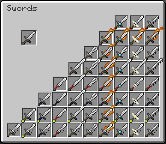 So I retextured the swords from Chazms 10k texture pack what do