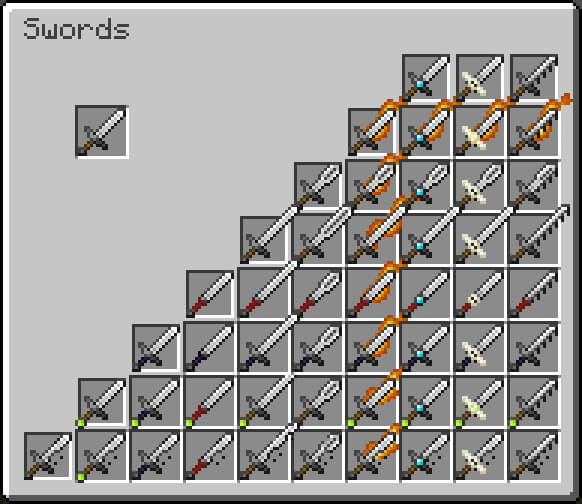 Enchanted Swords (Weapons) Resource Pack 1.19 / 1.18