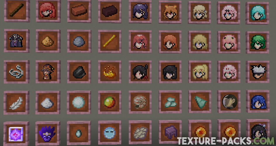 anime texture packs for minecraft