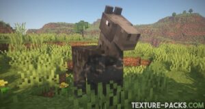Better donkey from the animal texture pack