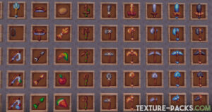 Items in the Woodpecker texture pack